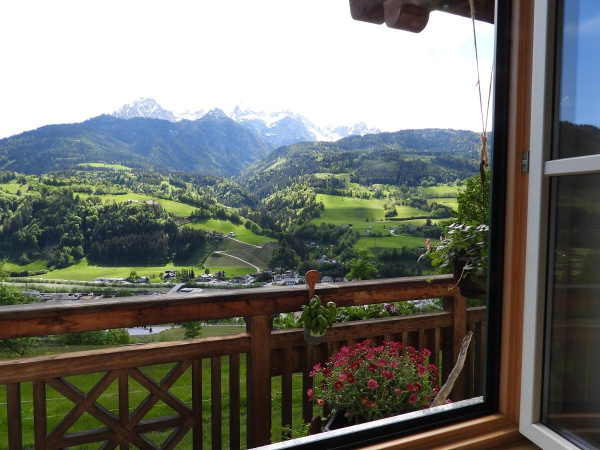 Appartement Bio-Bauernhof Einberghof à Pfarrwerfen Extérieur photo